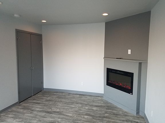 Living room and closet