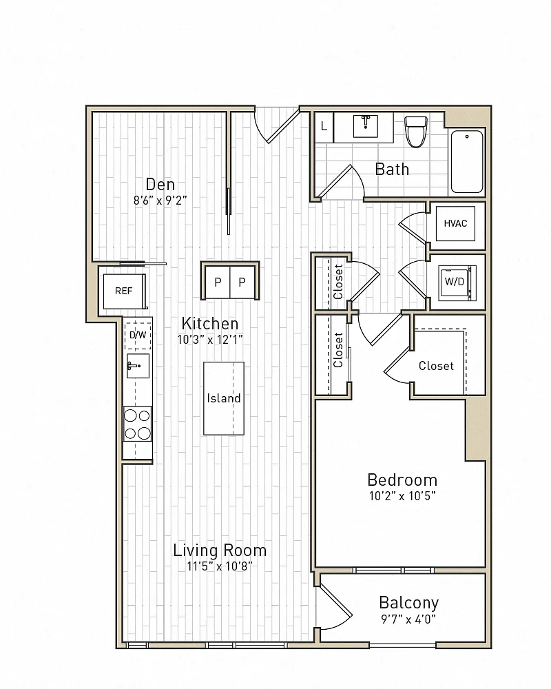 Floor plan A31D - Rise