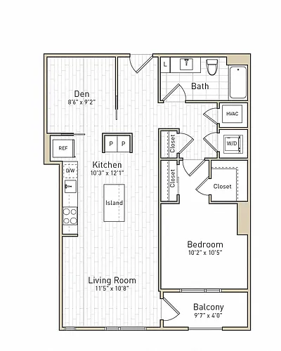 Floor plan A31D - Rise