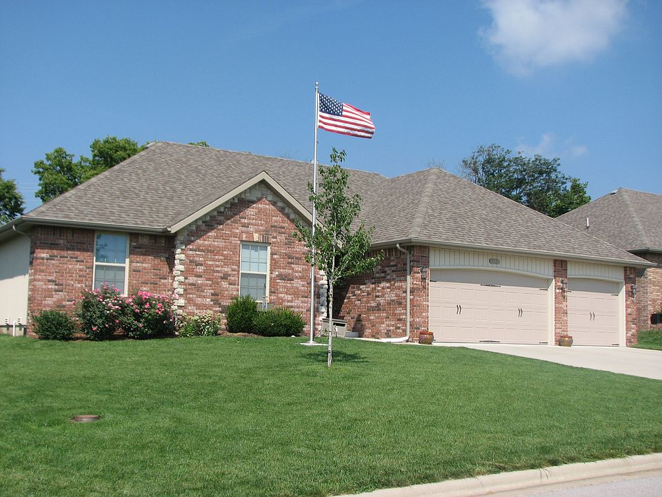 front with flag pole