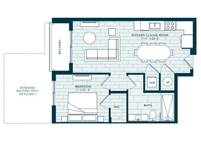 Floor plan A8