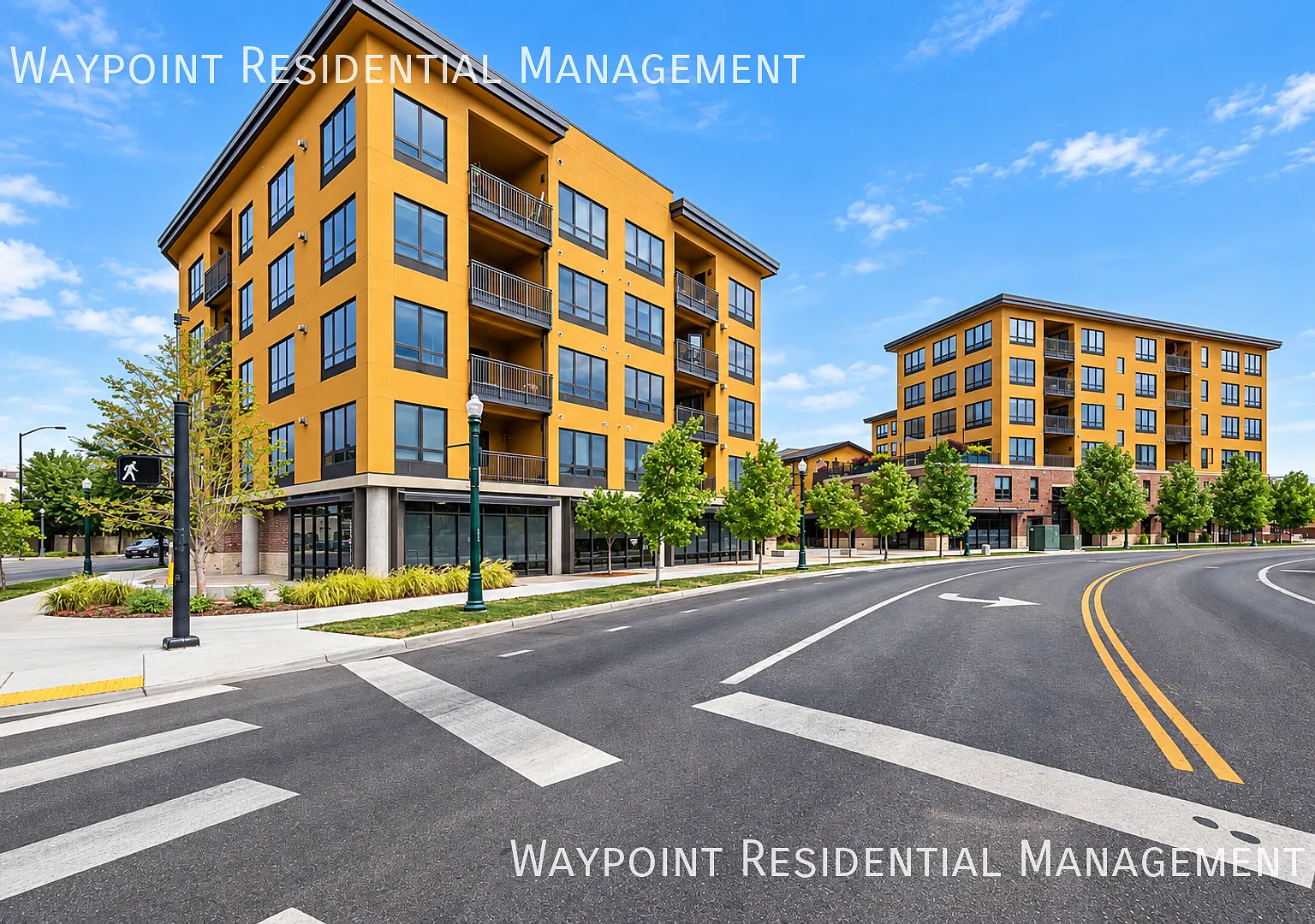 Elevated Downtown Living At The Afton: Corner Residence With Two Private Balconies — Photo 1
