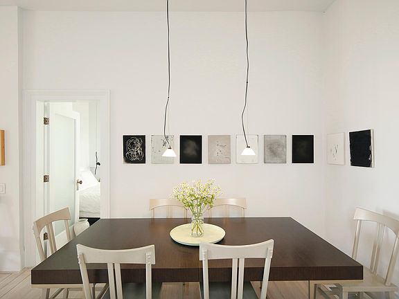 Dining room with B&B Italia table, can seat 8