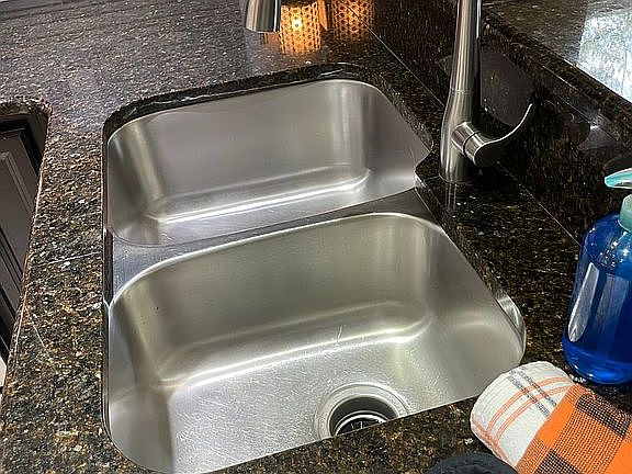 Spotless Double Sink