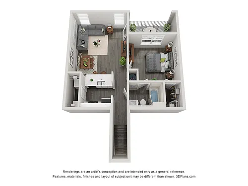 Floor plan A1 Upper