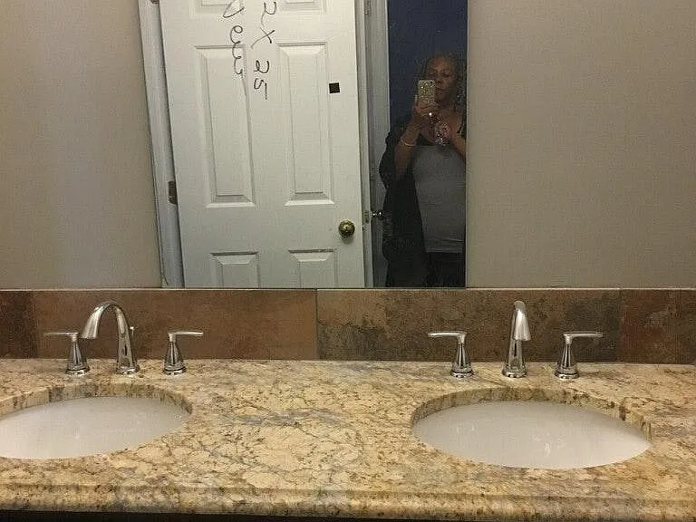 Master Bathroom w/his and her vanties on 2nd Level.