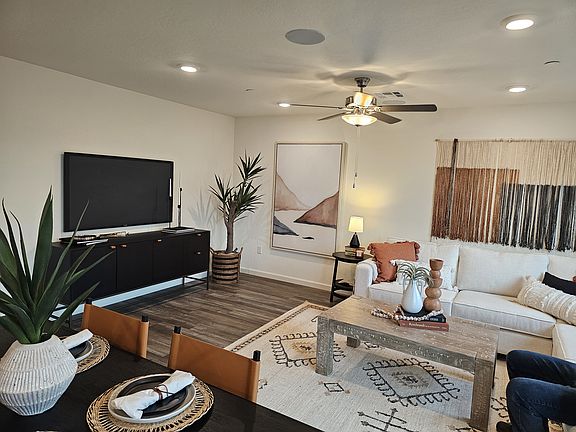 Living Room photo from Model home, this property to be decorated in similar fashion.