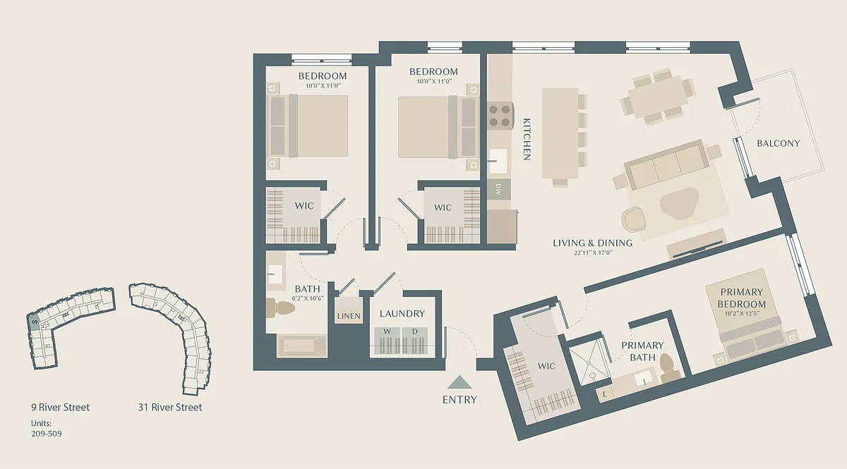 Floor plan Sparrow