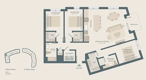 Floor plan Sparrow