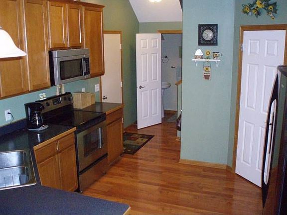 Kitchen & half bath