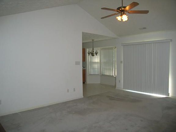 Living room open to breakfast area