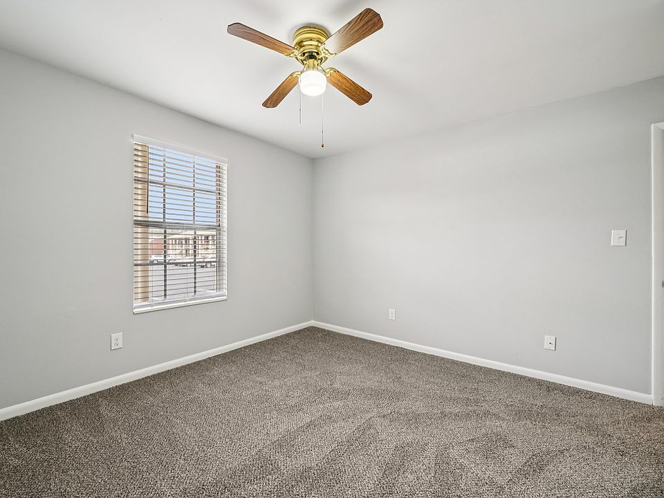 Both bedrooms can fit a king size bed with night stand, dresser, etc. Bedrooms are carpeted with roomy closets.