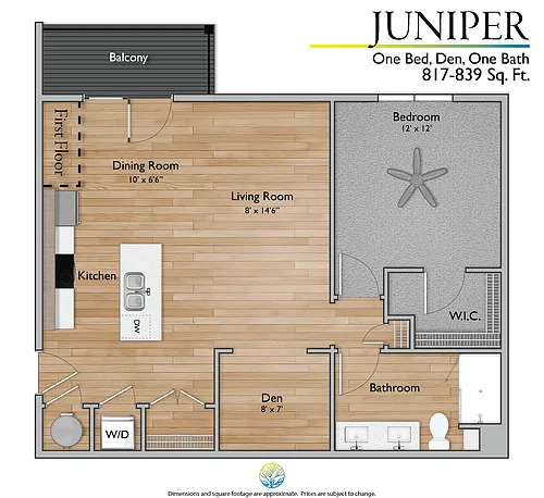 Floor plan Juniper