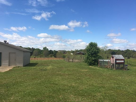 Chicken coop and garden