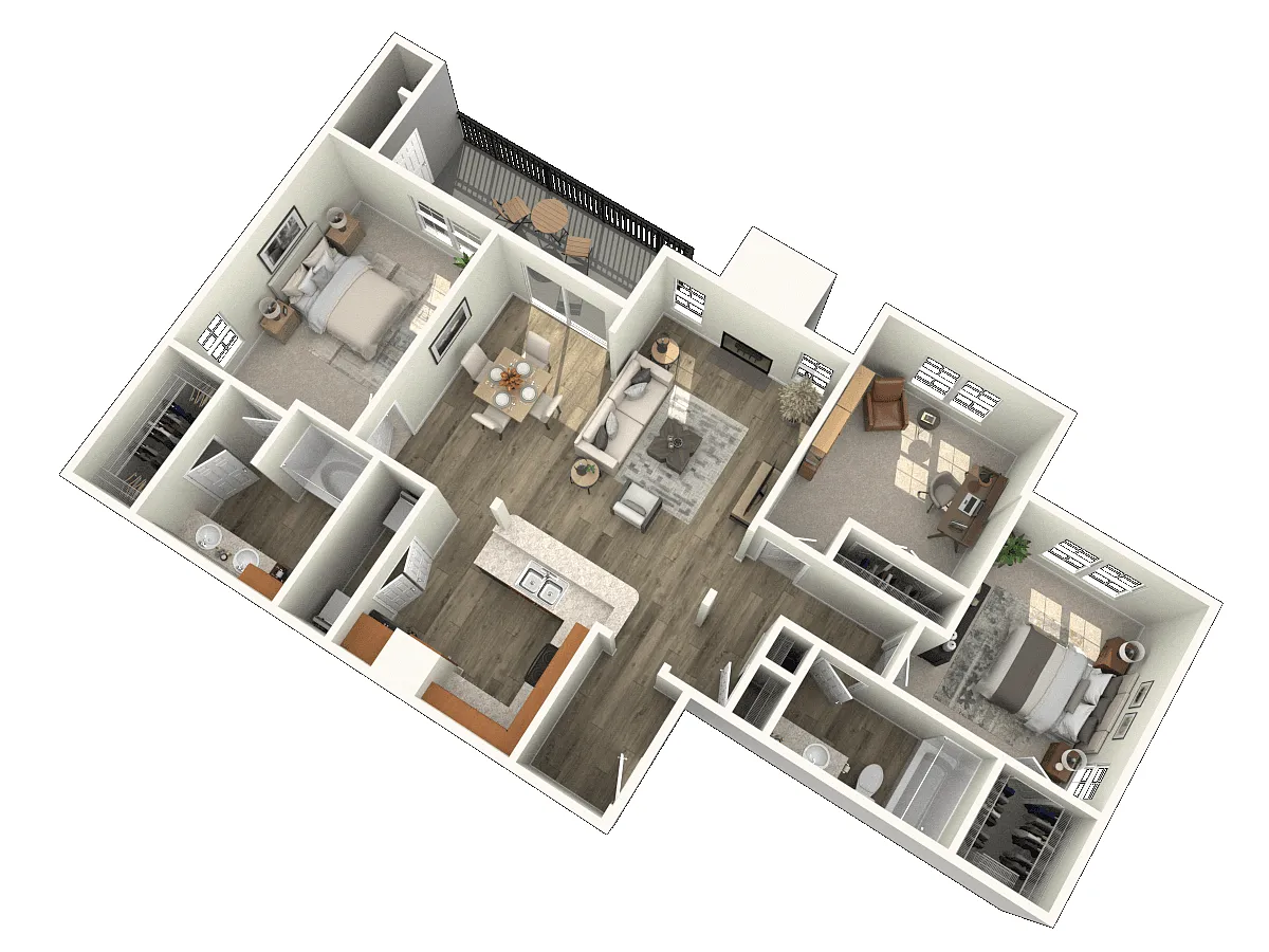 Floor plan Gunnison River