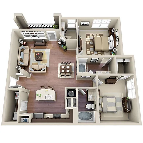 Floor plan B2