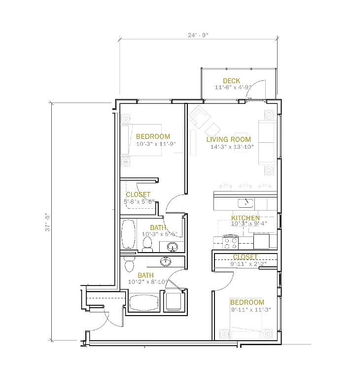 Floor plan C6