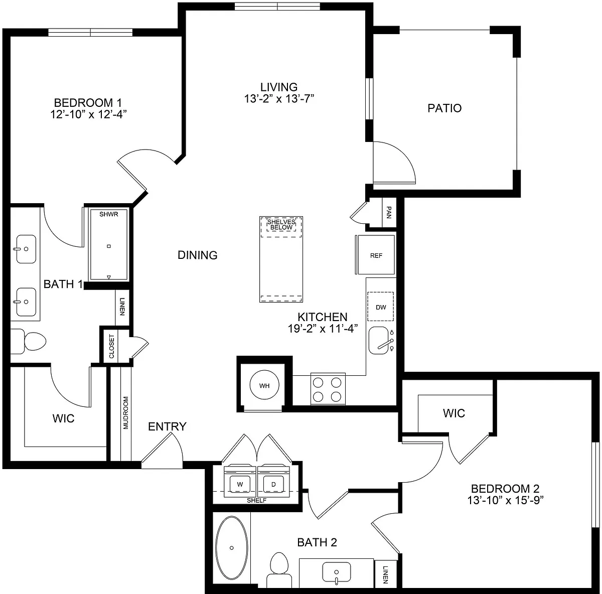 Floor plan B4