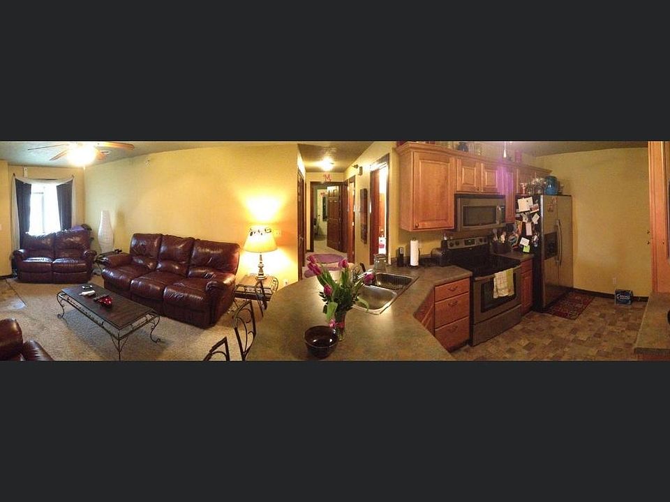 Living room and Kitchen
