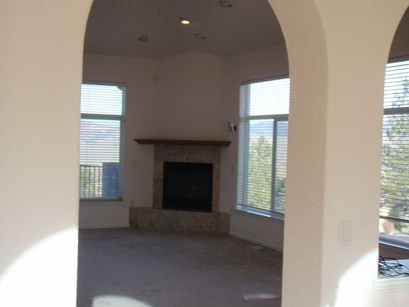 in dinning room facing living room