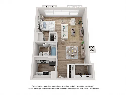Floor plan The Ghent