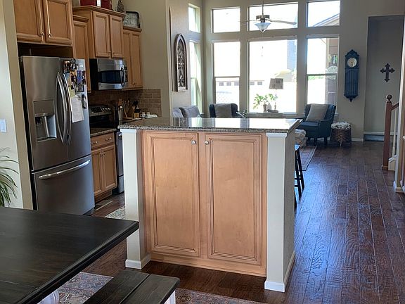 Kitchen as seen from the front door