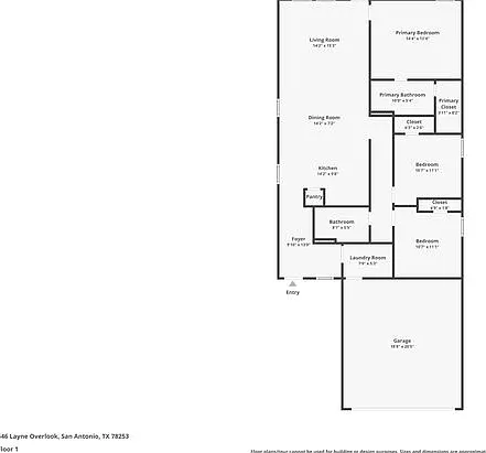 3 bed, 2.0 bath, 1266 sqft, $1,546 — Photo 2