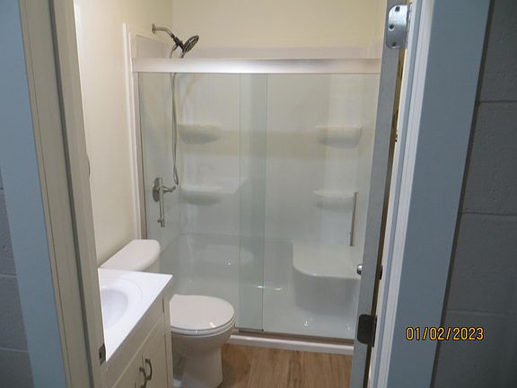 Bathroom recently renovated