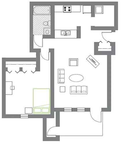 Floor plan B-wm110ug