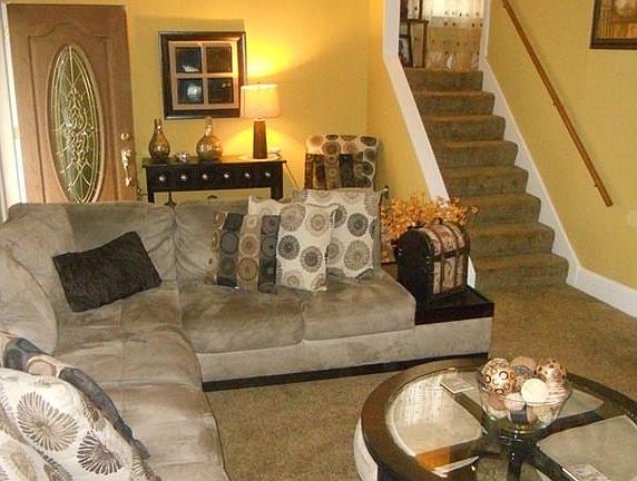 Freshly painted interior