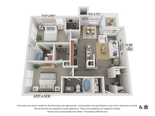 Floor plan Ellingwood