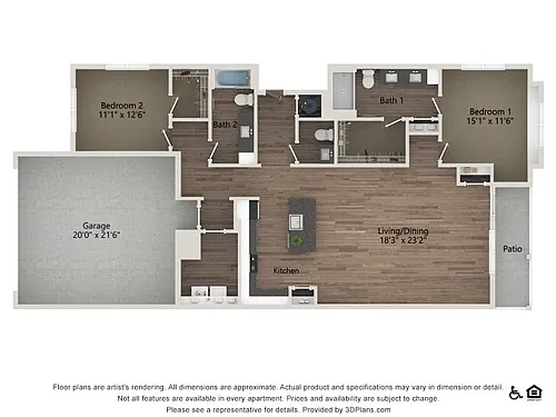 Floor plan Villa