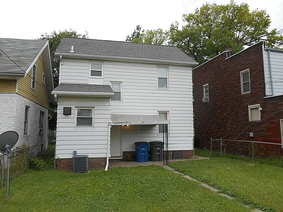 Rear of home