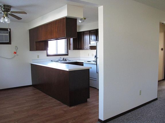 Kitchen with an island