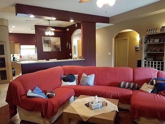 Living Room is Open to Dining Area & Kitchen