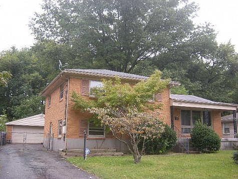 Street view front of home and garage