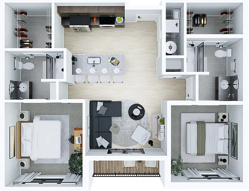 Floor plan 2A