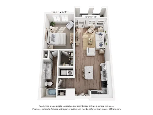 Floor plan Cappa