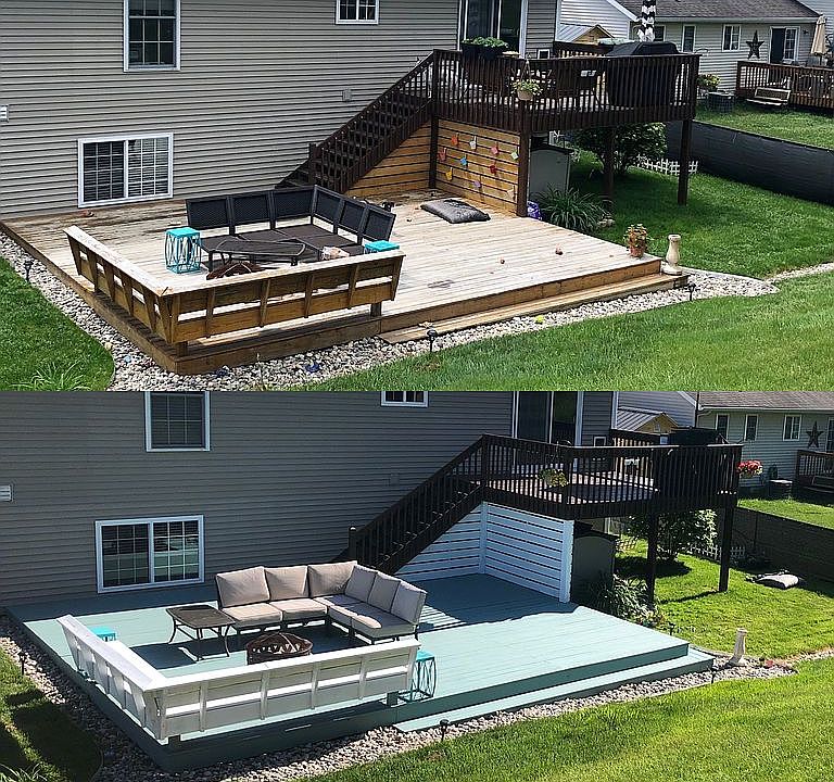Updated Back Decks