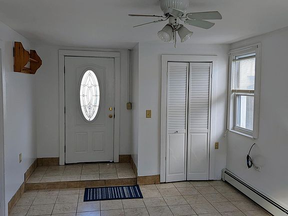 Ceramic tile floors throughout.