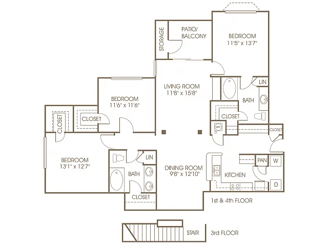 Floor plan C1 Elite