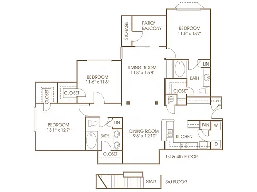 Floor plan C1 Elite