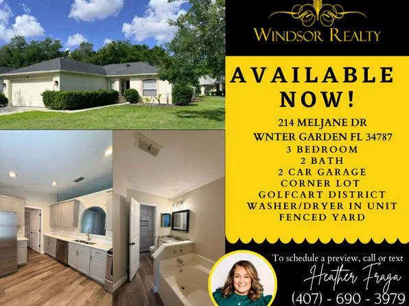 214 Meljane Dr, Winter Garden, FL 34787