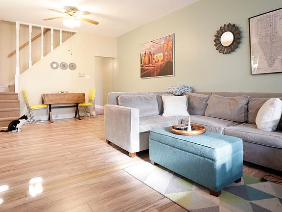 Open Living and Dining