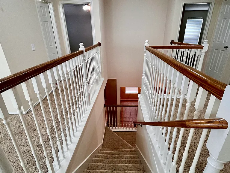 View from upstairs