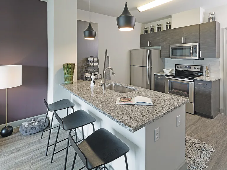 1 Bedroom Model_Kitchen-7595