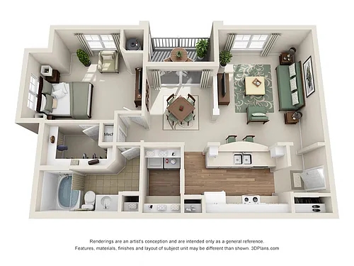 Floor plan The Sydney