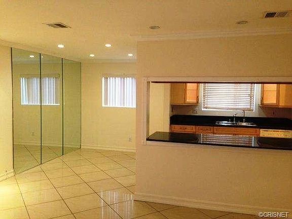 kitchen and dining area