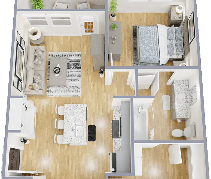 A2 Floorplan Diagram