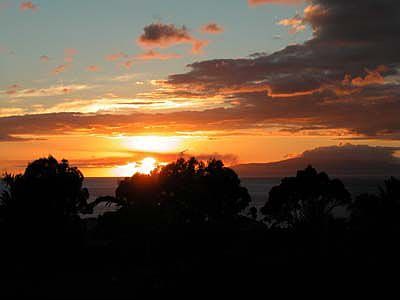 Sunset from lanai